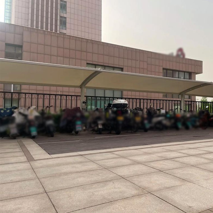 曲城市膜结构电动车棚