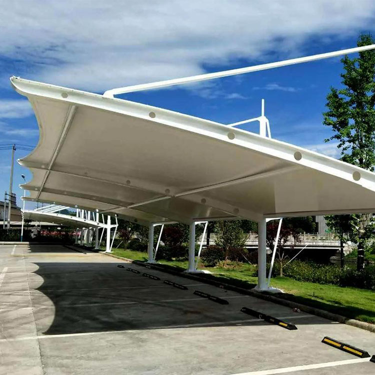 曲城市膜结构汽车棚