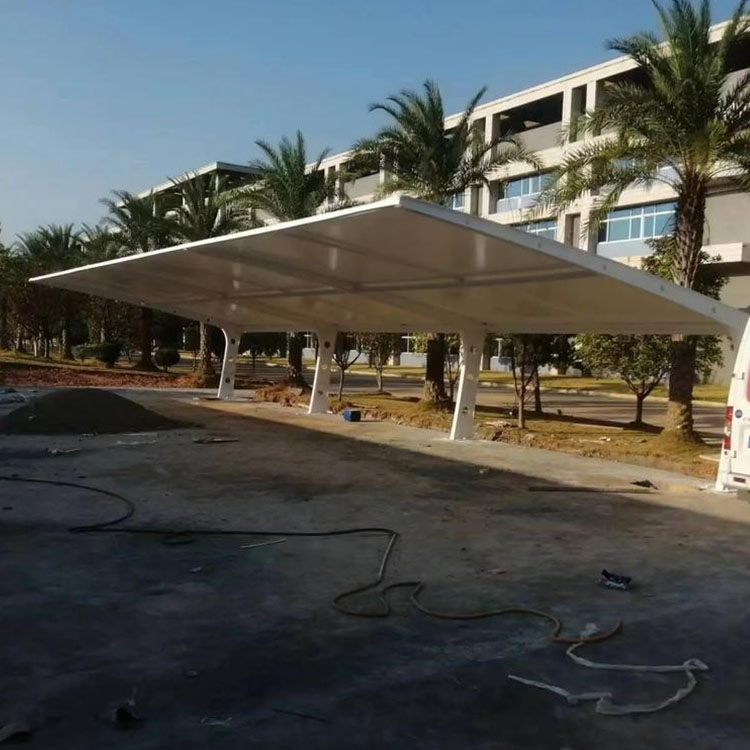 曲城市膜结构汽车棚