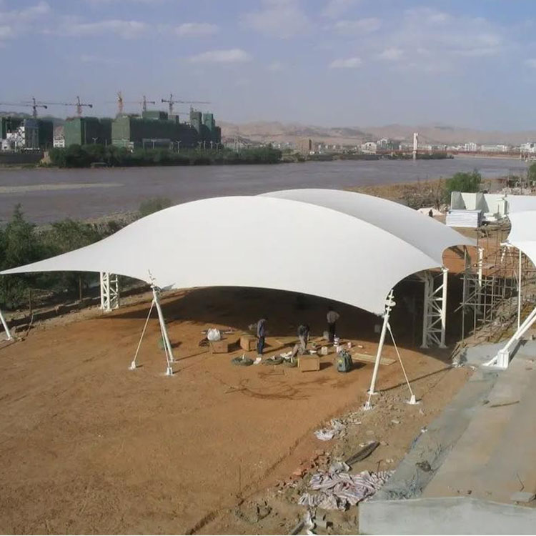 曲城市膜结构汽车棚